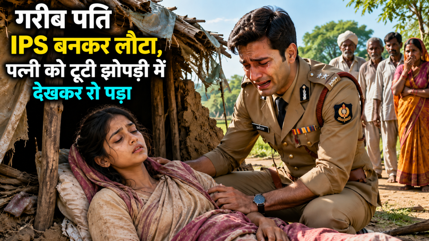 जिस पत्नी को दुनिया ने बेवफा कहा, उसी के लिए आईपीएस बनकर लौटा पति