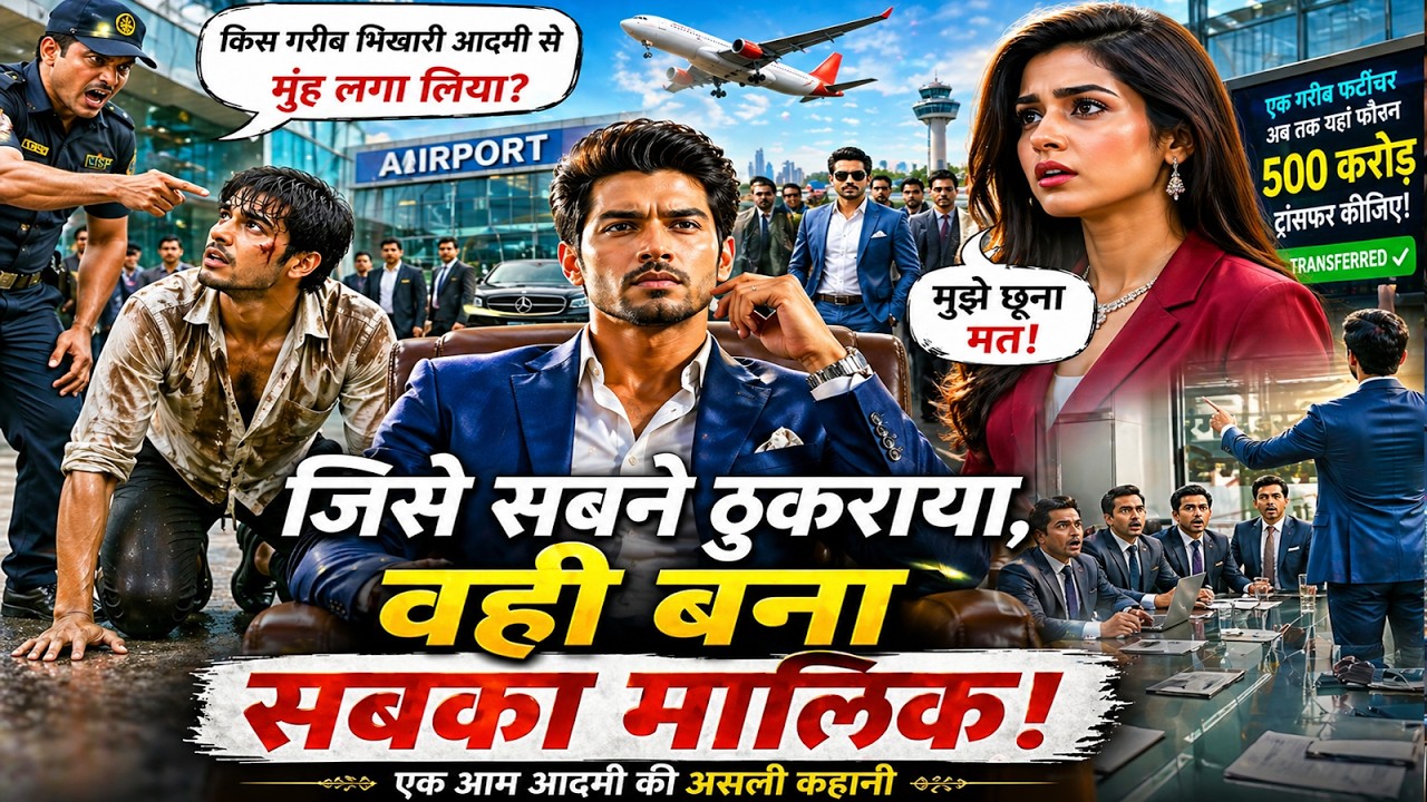 फटे कपड़ों में एयरपोर्ट पहुंचा आदमी, 10 मिनट में रोक दिया पूरा कारोबार