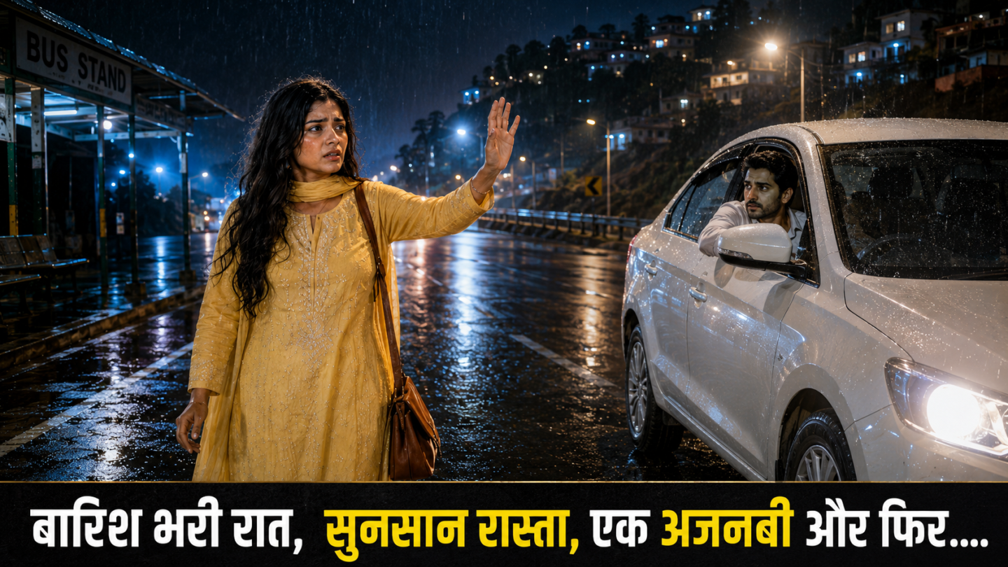 बारिश भरी रात, सुनसान रास्ता और एक अजनबी जिसने सब कुछ बदल दिया