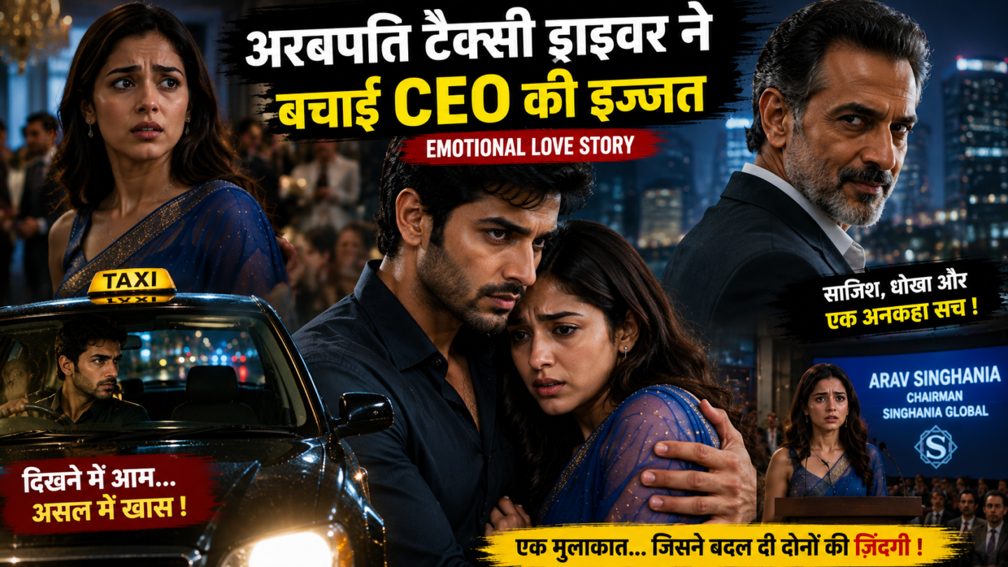 जिस टैक्सी ड्राइवर ने बचाई उसकी इज्जत, वही निकला अरबों का मालिक—फिर खुला …